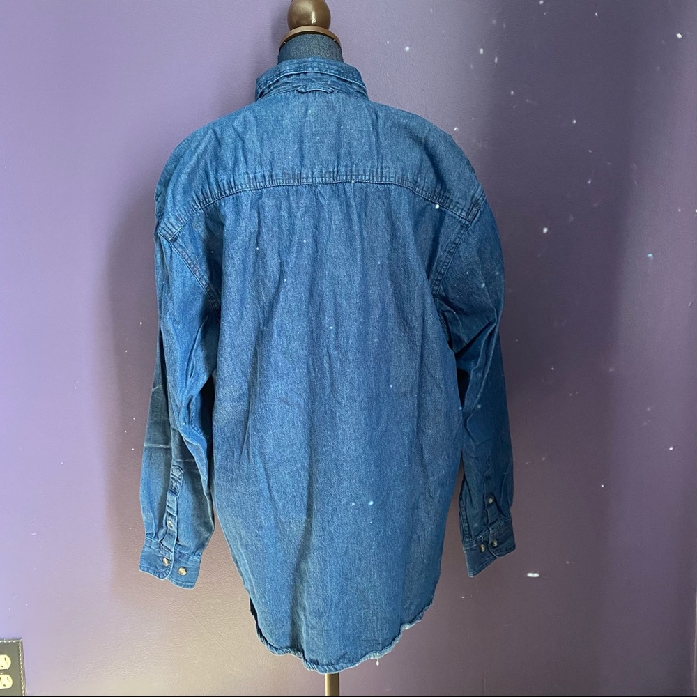 Deep Eddy Vodka Denim Buttoned Down Shirt NWT - Picture 5 of 11